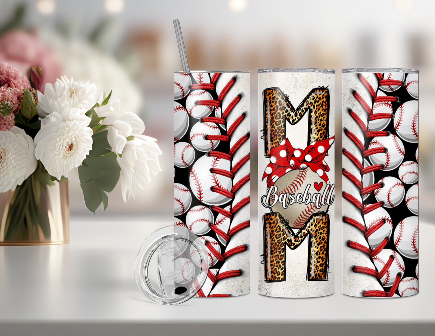 BASEBALL MOM TUMBLERS