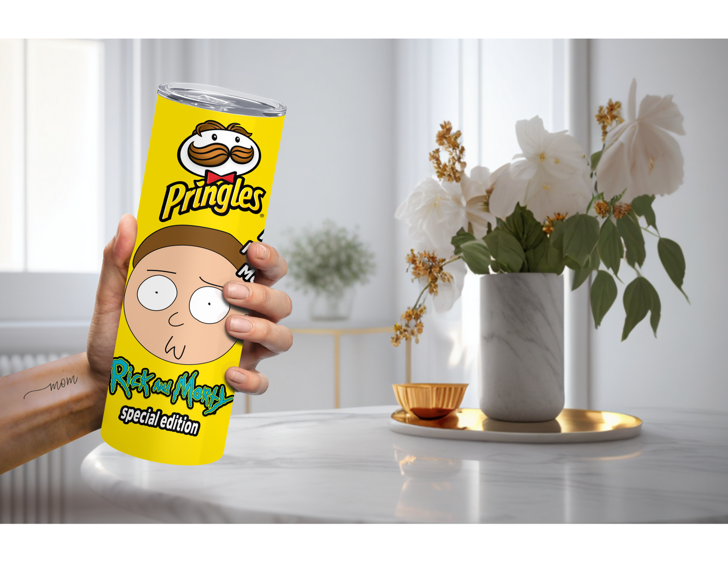 RICK & MORTY PRINGLES TUMBLER