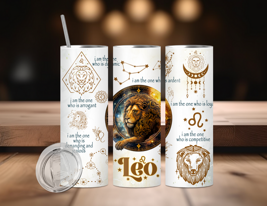 LEO ZODIAC TUMBLER