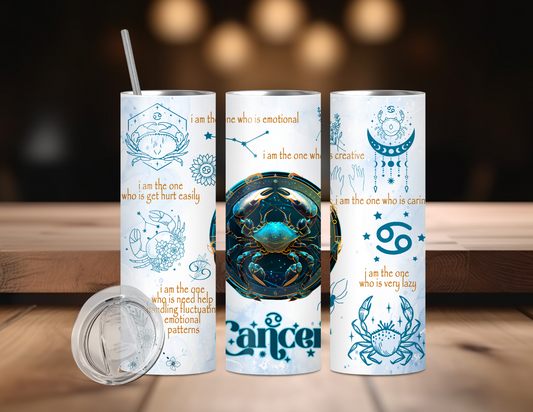 CANCER ZODIAC TUMBLER