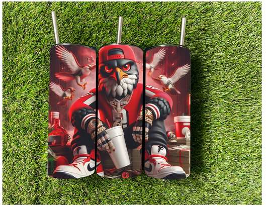 ATLANTA FALCONS RAPPER TUMBLER