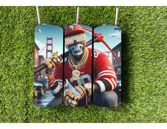 SAN FRANSCISCO 49ERS RAPPER TUMBLER