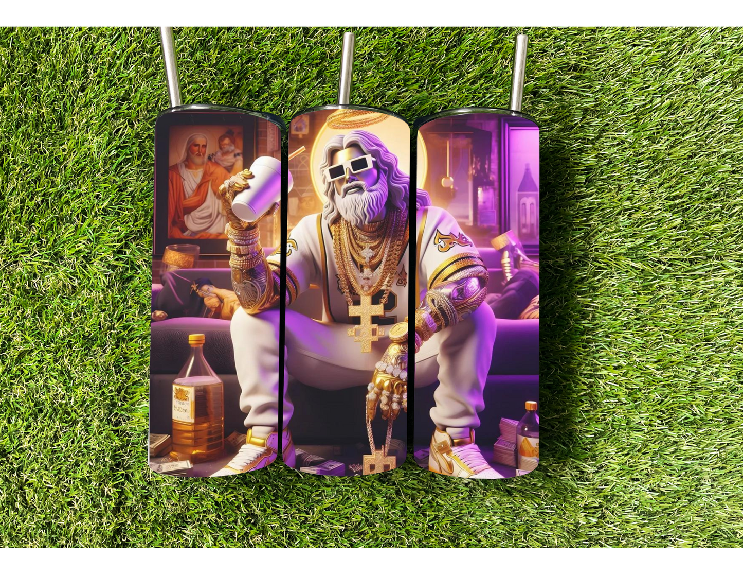 NEW ORLEANS SAINTS RAPPER TUMBLER