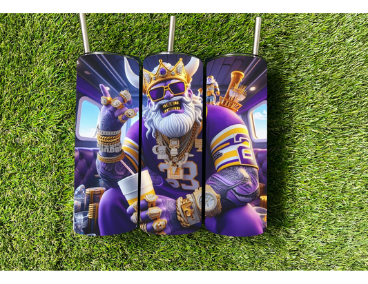 MINNESOTA VIKINGS RAPPER TUMBLER