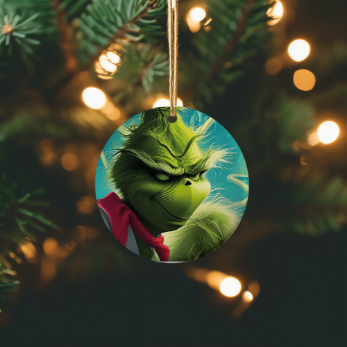Naughty Grinch Ornament