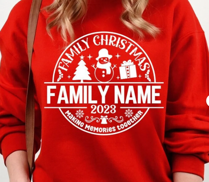 Family Christmas 2023 Shirts