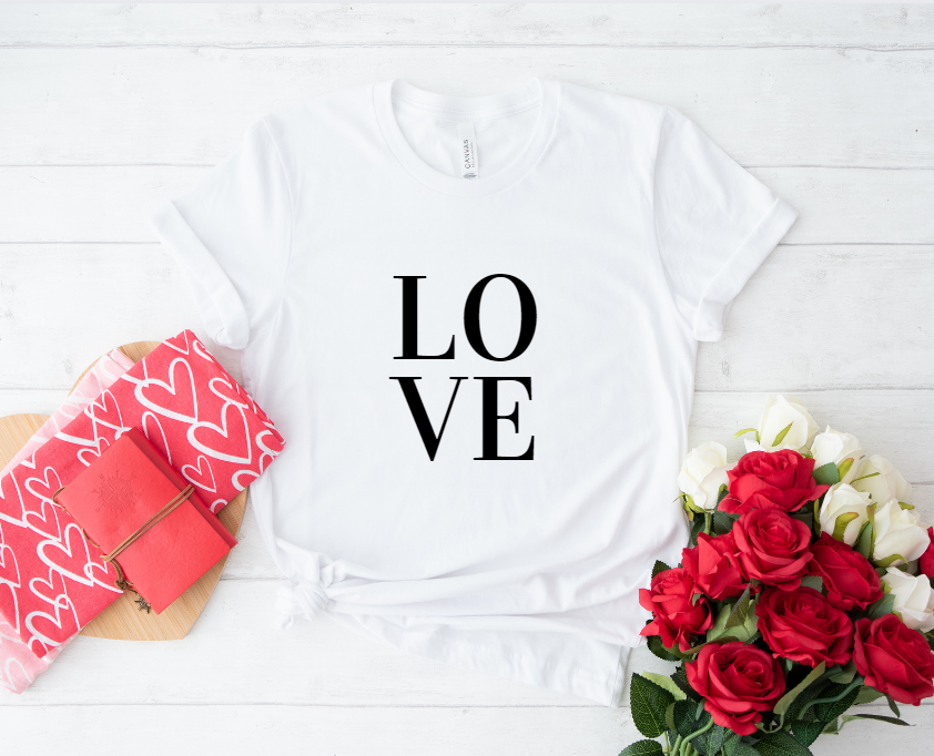 LOVE T-SHIRT (PUFFY)