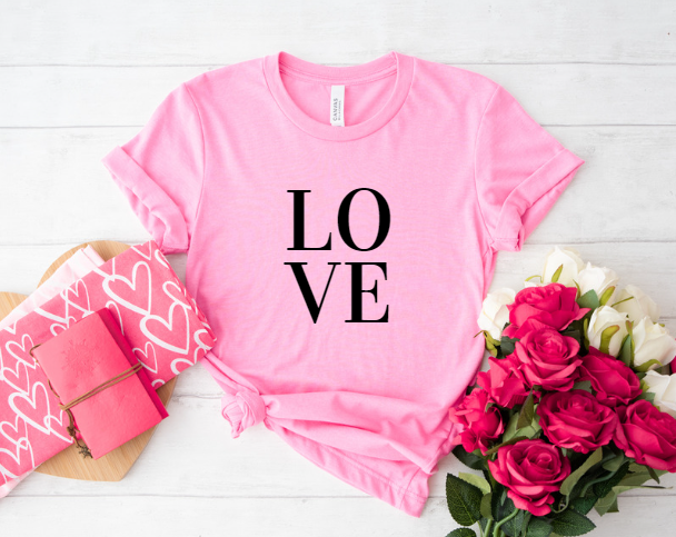 LOVE T-SHIRT (PUFFY)