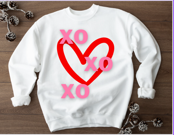 Heart Sweatshirt (PUFFY)