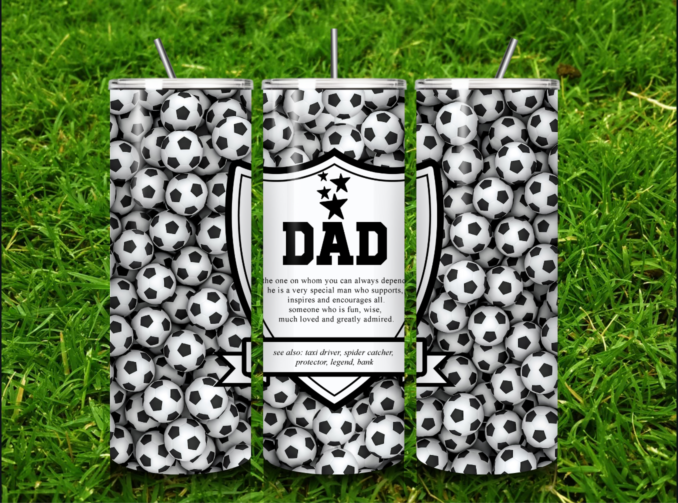 SOCCER DAD TUMBLER