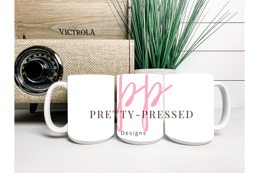 PRETTY-PRESSED MUG