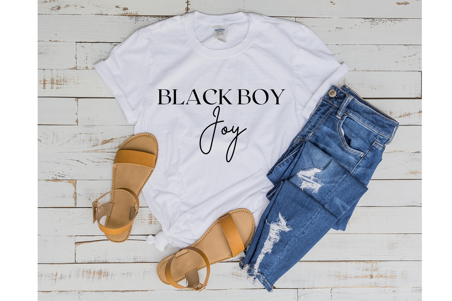 BLACK BOY JOY- T-SHIRT