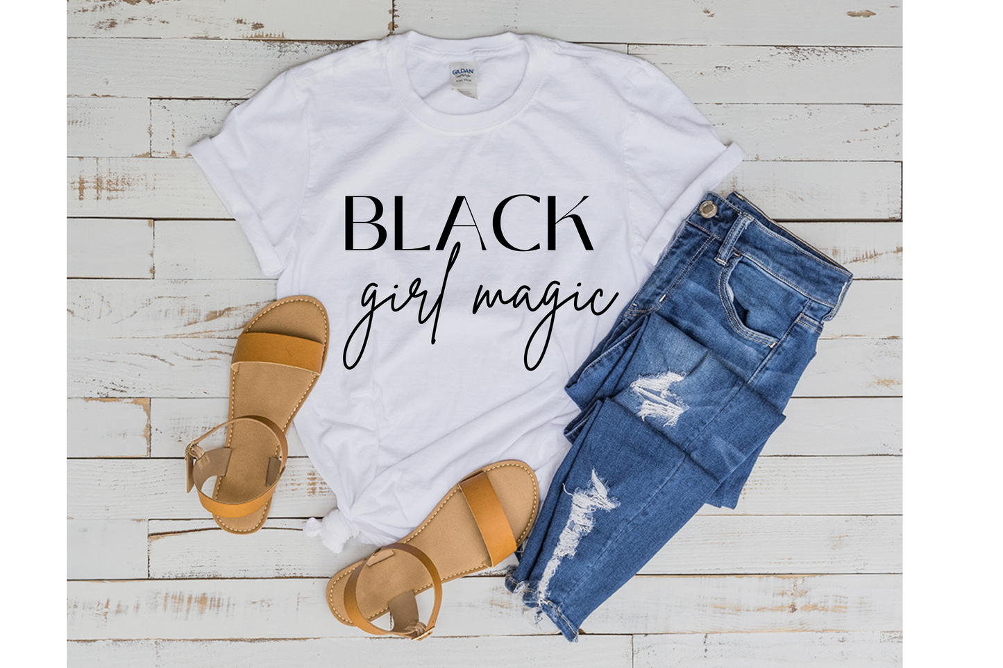 BLACK GIRL MAGIC- T-SHIRT