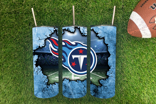 Tennessee Titans Skinny Tumbler