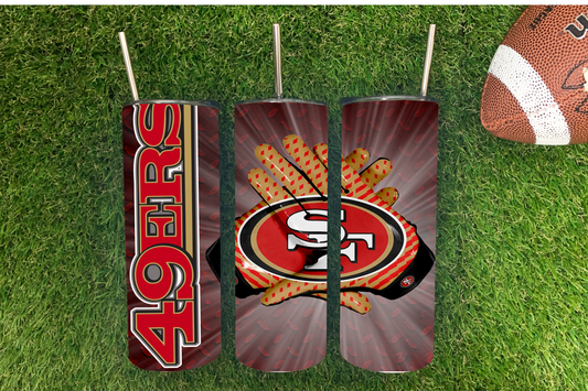 SAN FRANCISCO 49ers SKINNY TUMBLER