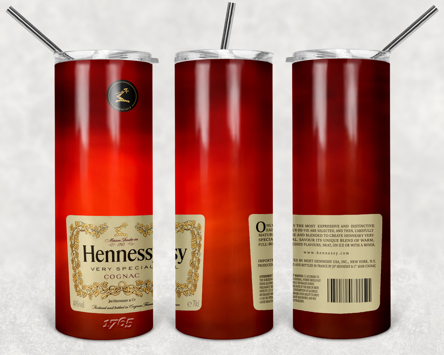 HENNESSEY SKINNY TUMBLER