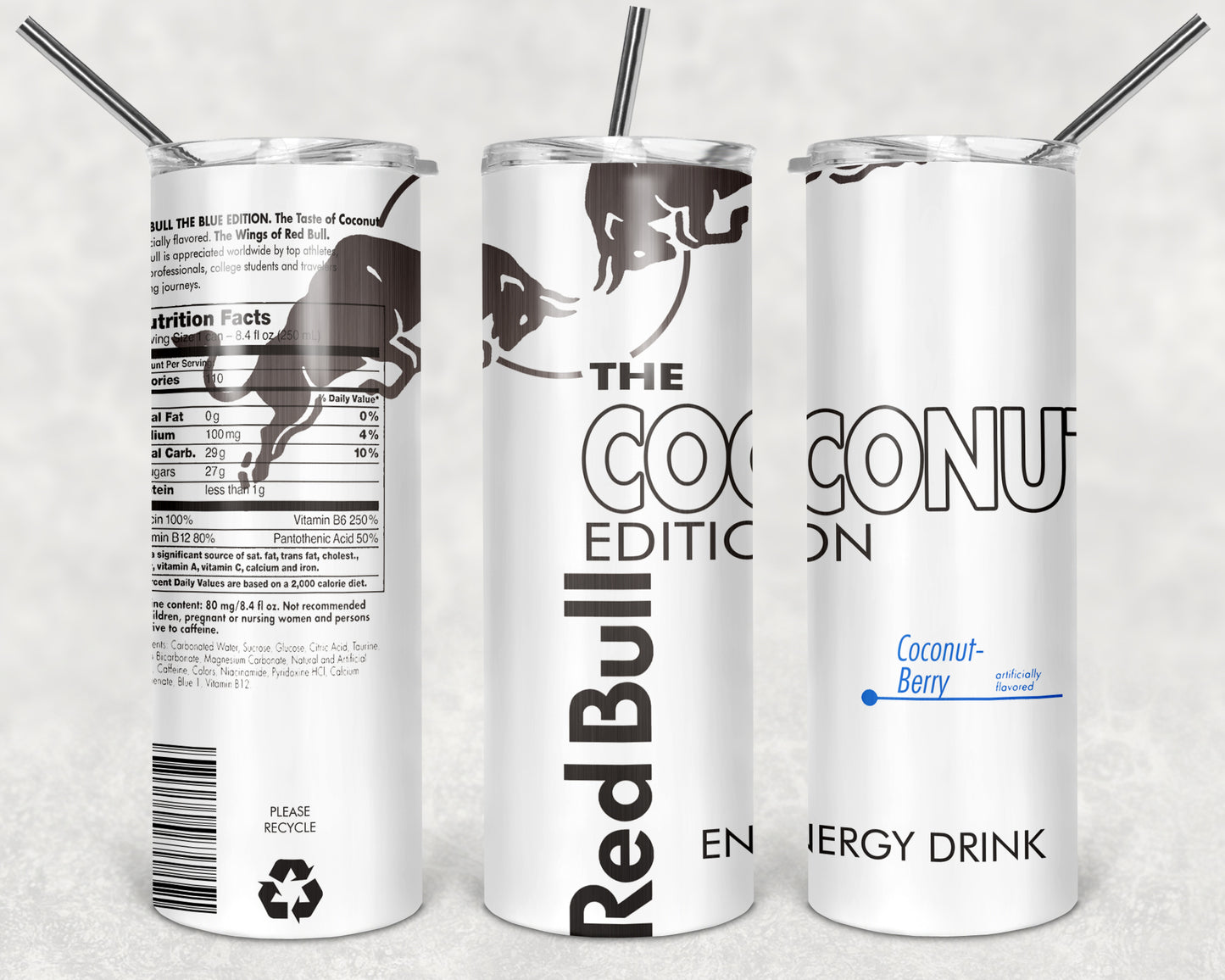 REDBULL SKINNY TUMBLER (5 STYLES)