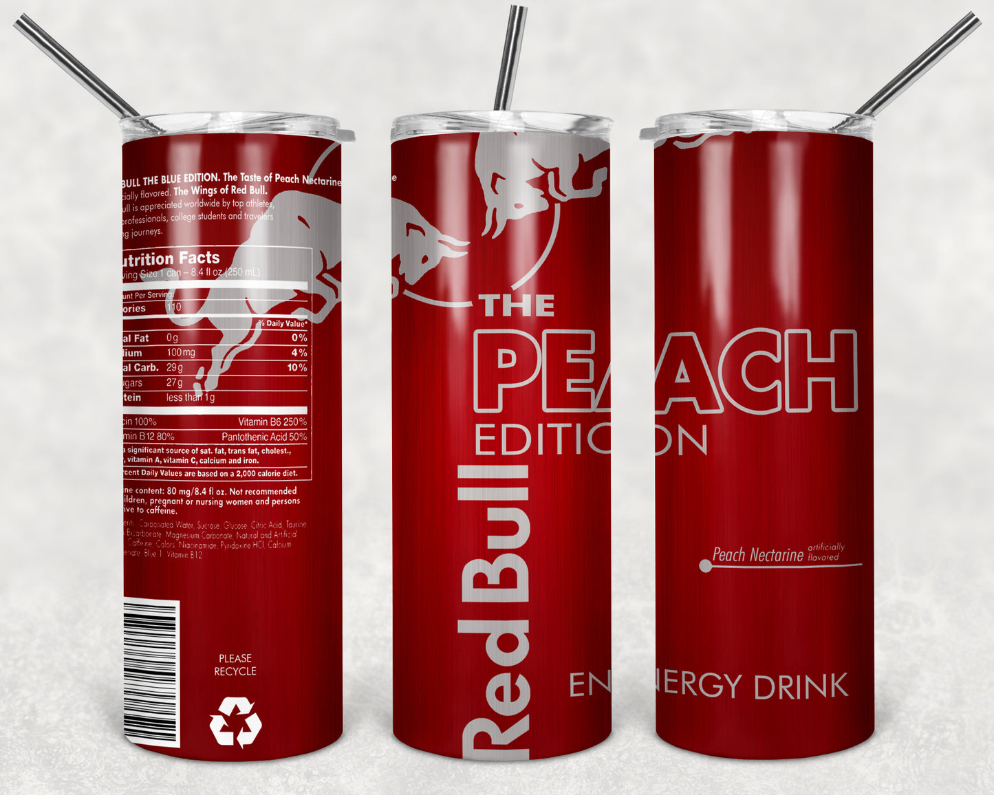 REDBULL SKINNY TUMBLER (5 STYLES)