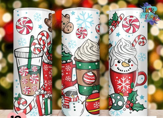 FESTIVE TUMBLERS