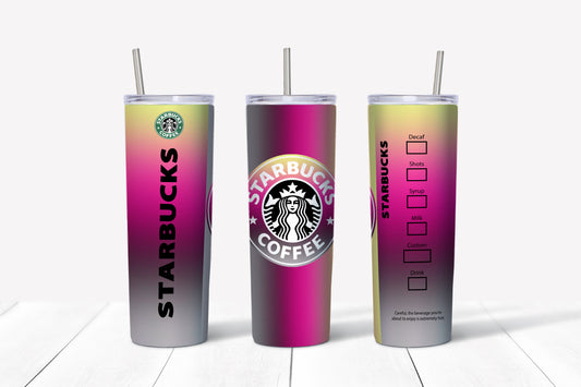 STARBUCKS PINK TUMBLER