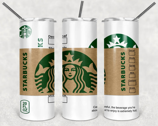 STARBUCKS ORGINAL SKINNY TUMBLER